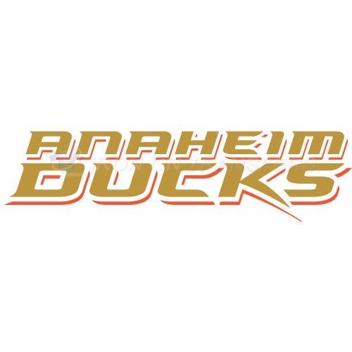 Anaheim Ducks Iron-on Stickers (Heat Transfers)NO.51